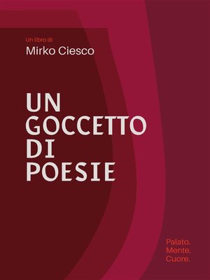 cover image of Un goccetto di poesie